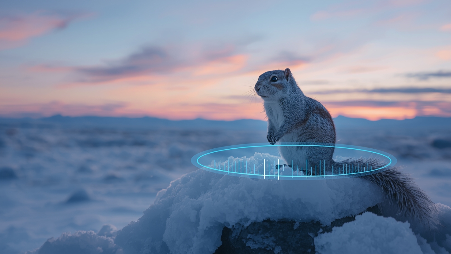 Arctic Ground Squirrels Drop Near Freezing