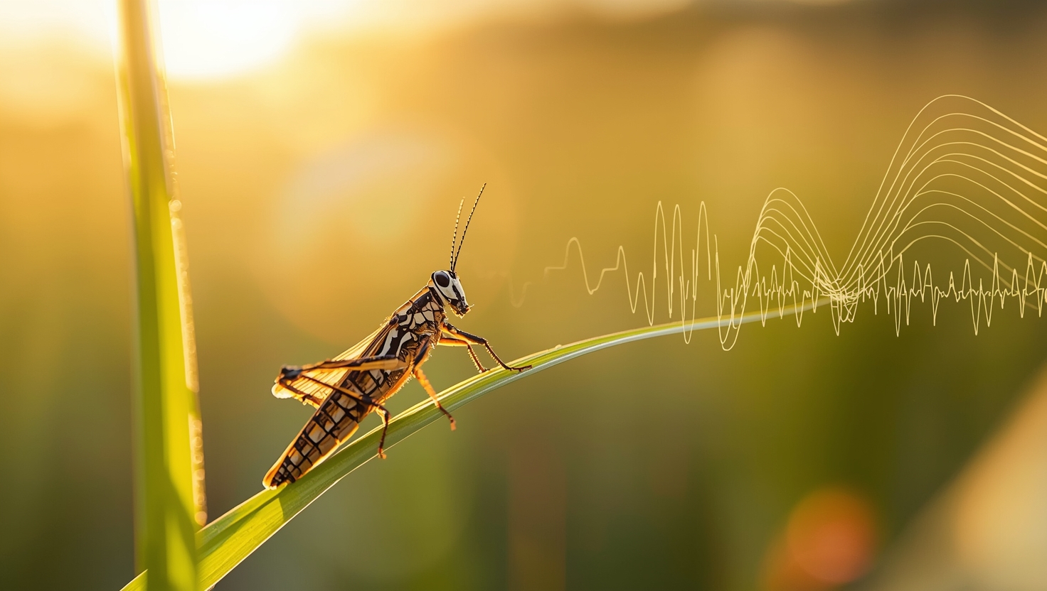 The Sounds of Crickets are Related to Mathematics