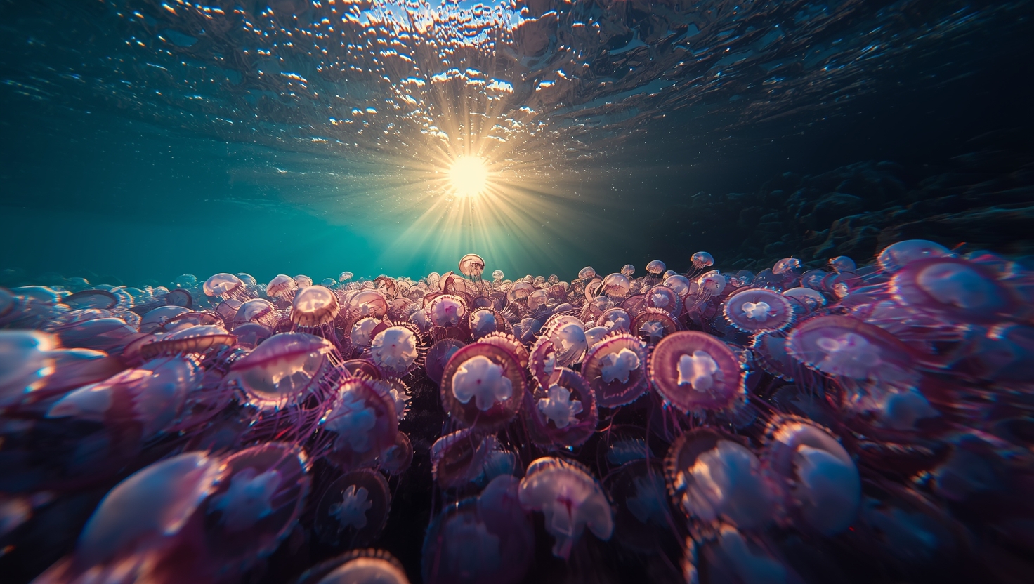 Las Medusas Pueden “Florecer” de Repente