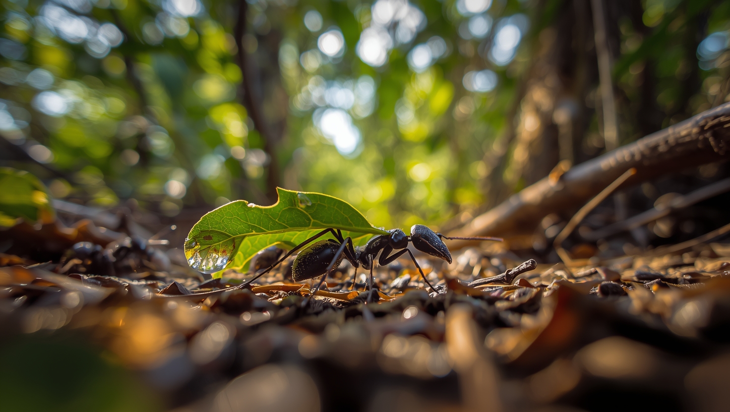 Karıncalar Çiftçidir: Mantar Yetiştirirler