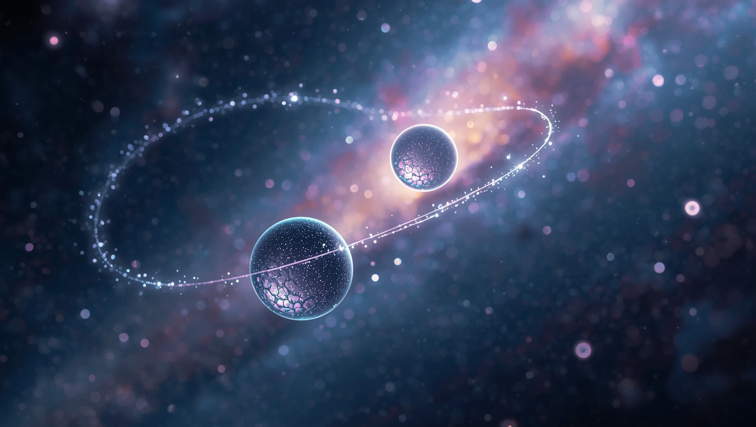Quantum Entanglement Links Particles Across Distance