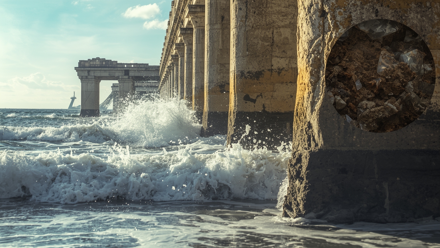 Roma Betonu, Deniz Suyunda Daha da Güçlenir