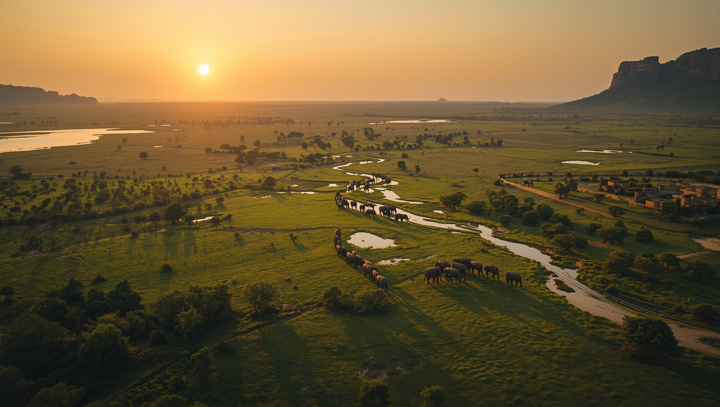 Sahra, Yakın Geçmişte Göllerle Dolu Bir Yeşillikti