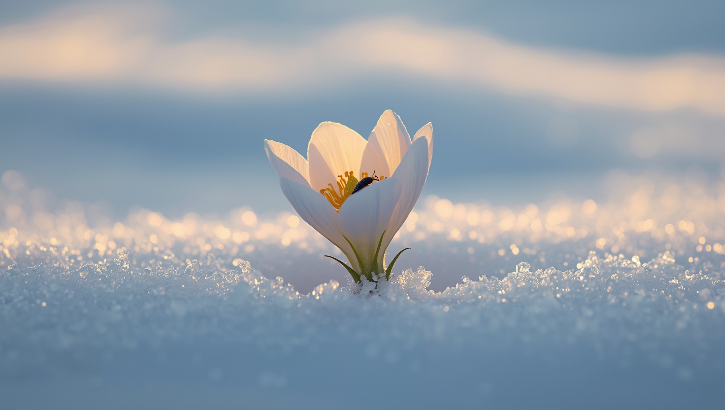 Kutup Çiçekleri, Karda Bile Isı Üretebilir