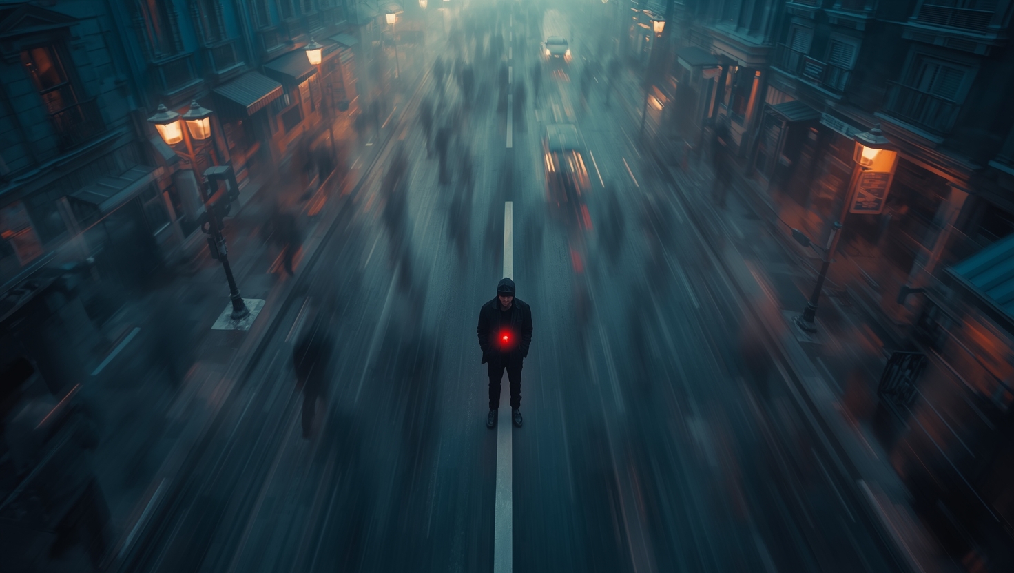 La soledad entre gente puede procesarse como dolor