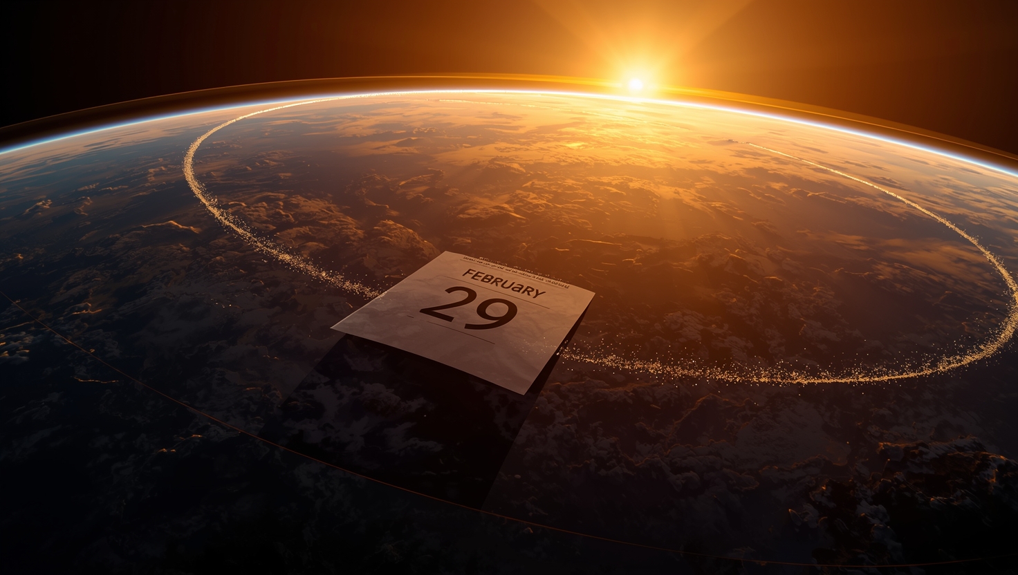 Dünya'nın Güneş Etrafındaki Dönüşü 365.25 Gündür