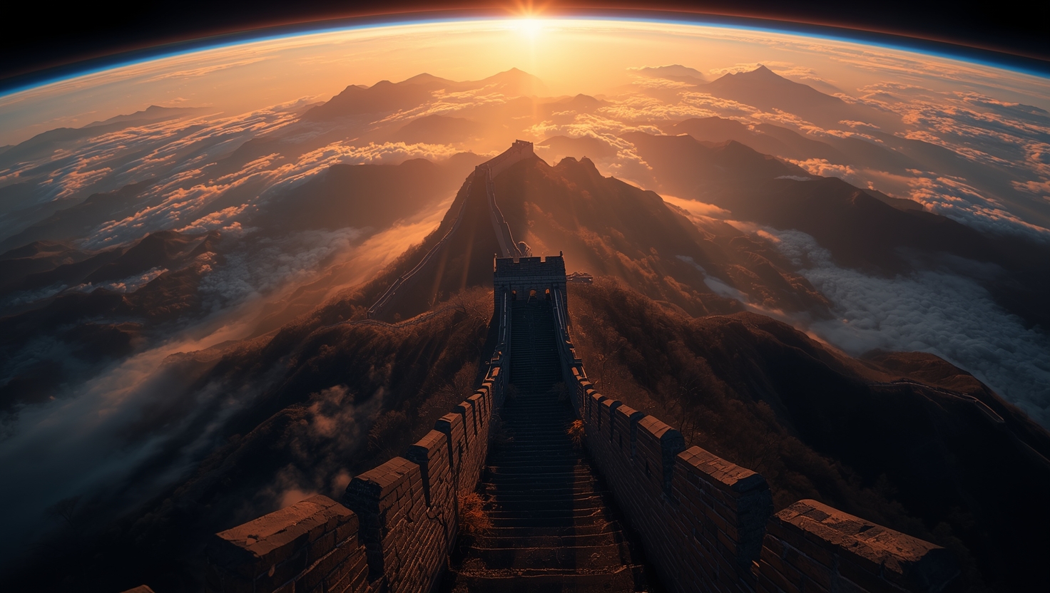 Çin Seddini Uzaydan Göremezsin