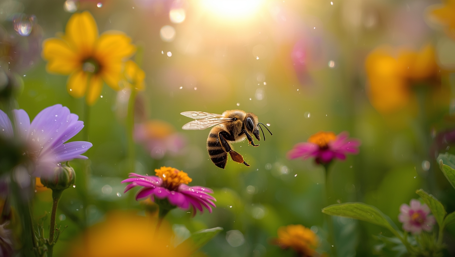 Bal Arıları Dans Ederek Çiçeklerin Yerini Anlatır