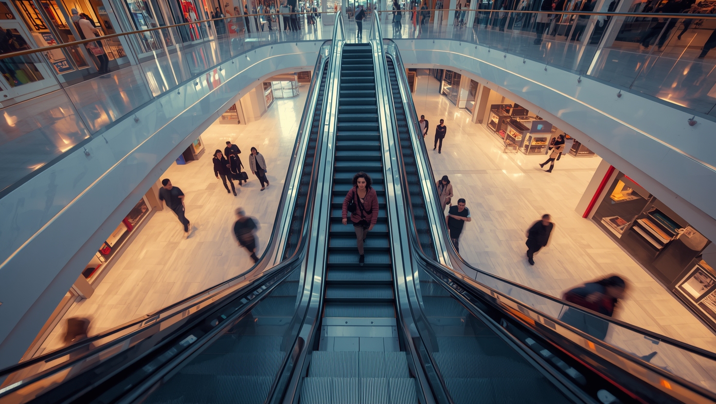 Japonya'da Dünyanın En Kısa Yürüyen Merdiveni Var