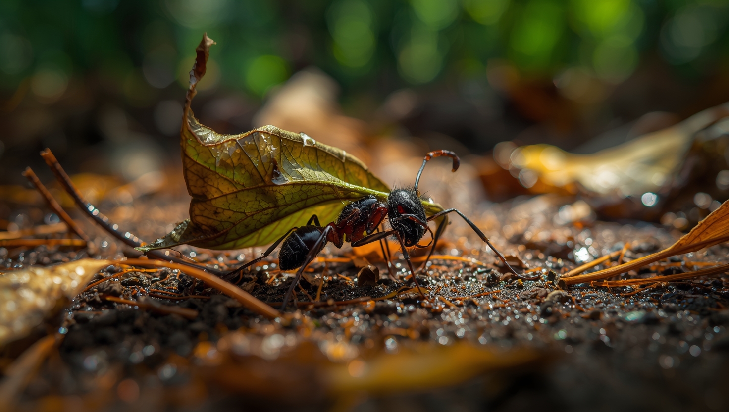 Bir Karınca Kendi Ağırlığının 50 Katını Taşıyabilir