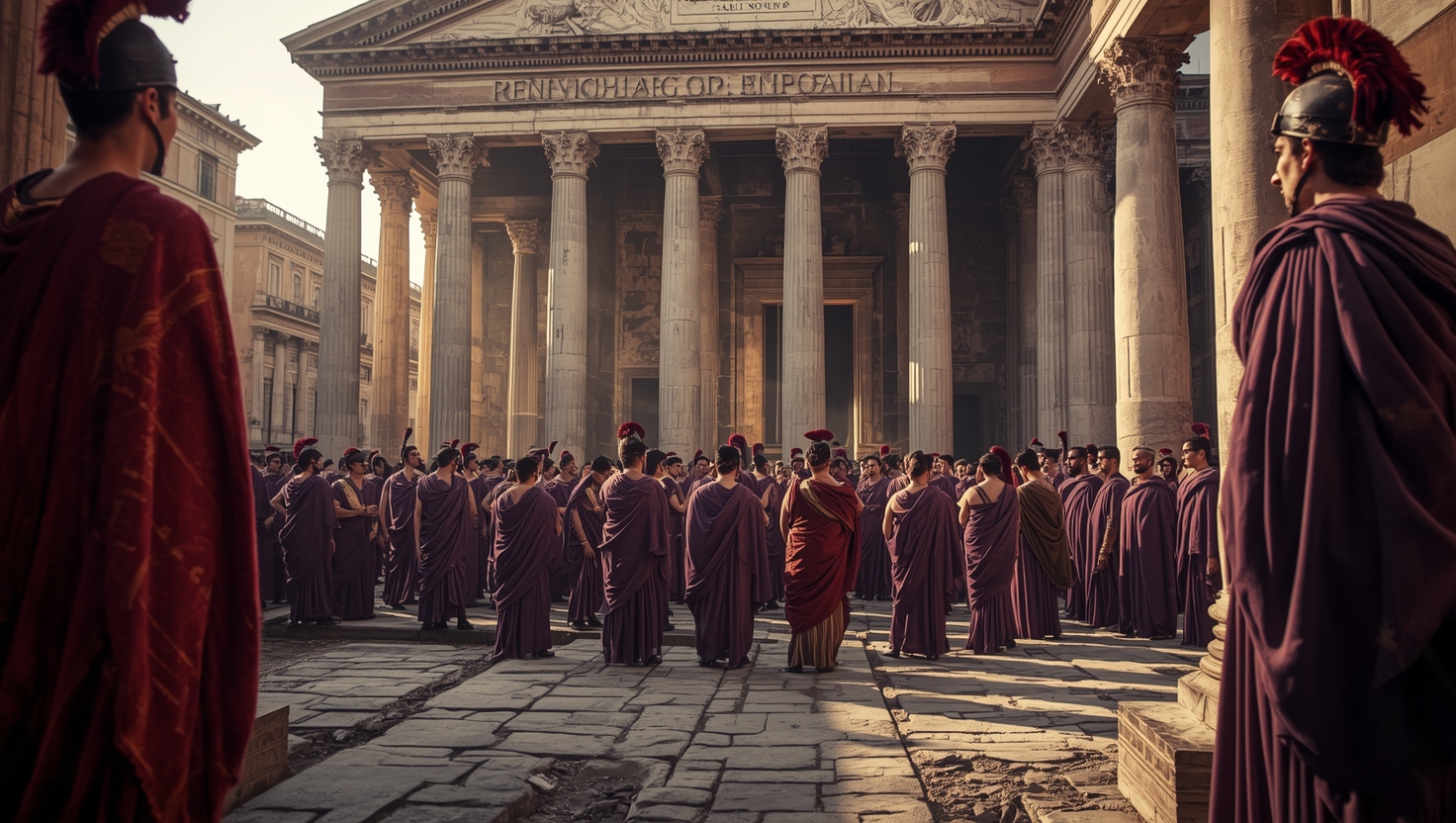 En Roma, el Púrpura Llegó a Ser un Crimen Imperial