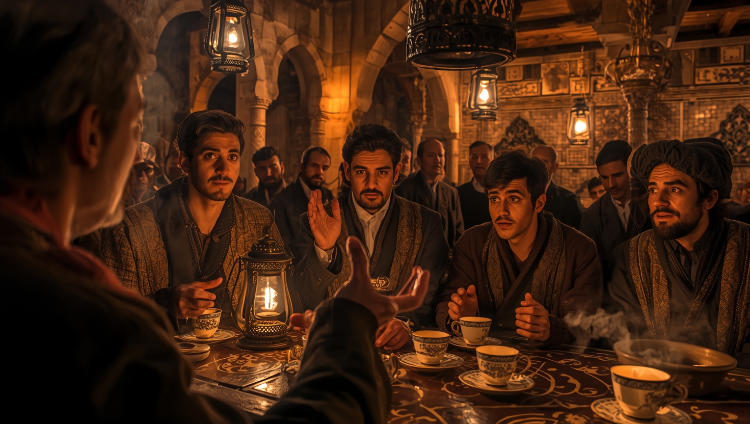 في الدولة العثمانية مُنعت المقاهي أحيانًا