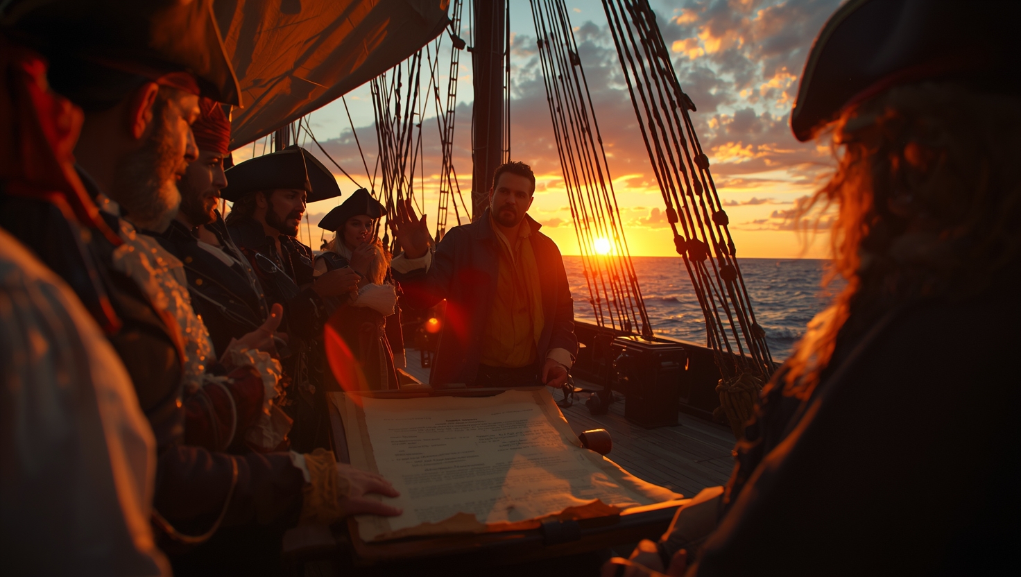 Pirates Wrote Surprisingly Democratic Rules