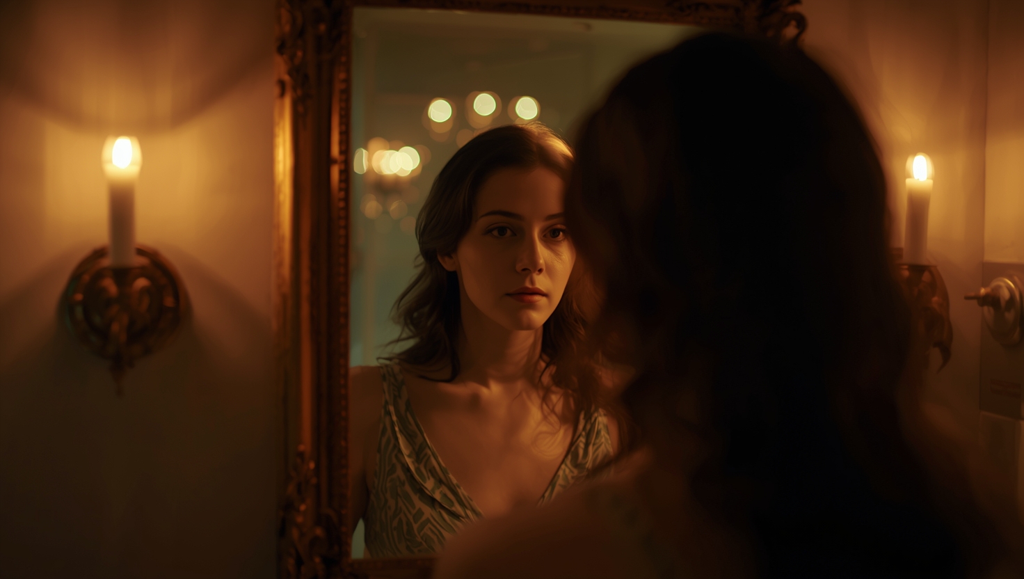 وجهك قد «ينزاح» عند التحديق في المرآة