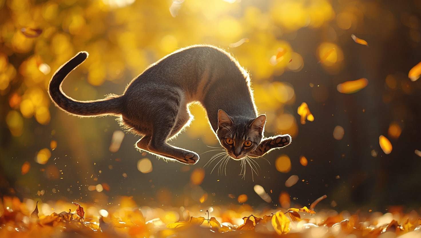 Kediler, Düşerken Vücutlarını Döndürerek Ayaklarının Üzerine Düşer